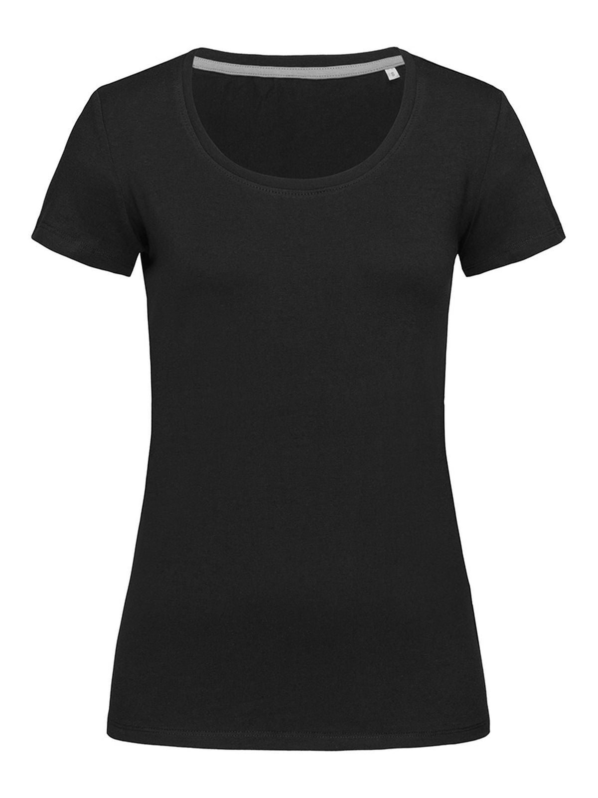 T-SHIRT DONNA CLAIRE CREW NECK - STEDMANNero Opaco