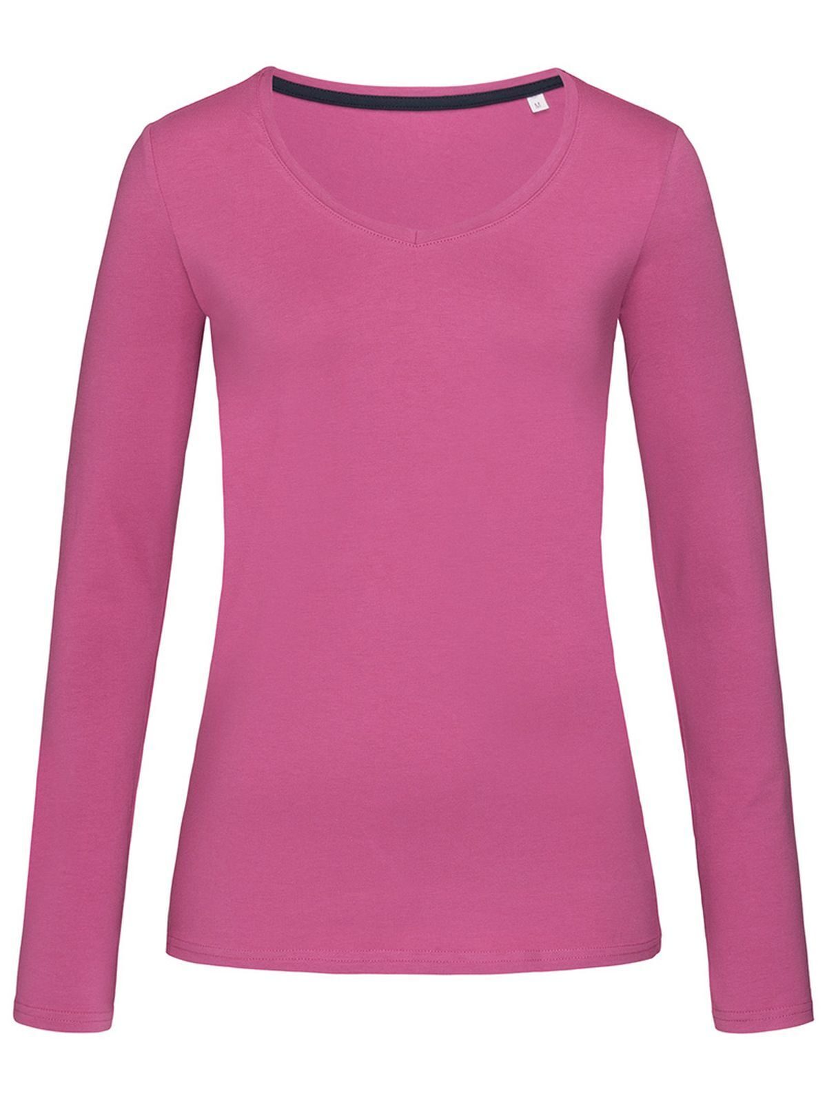 T-SHIRT DONNA CLAIRE V-NECK LONG SLEEVE - STEDMANRosa Cupcake