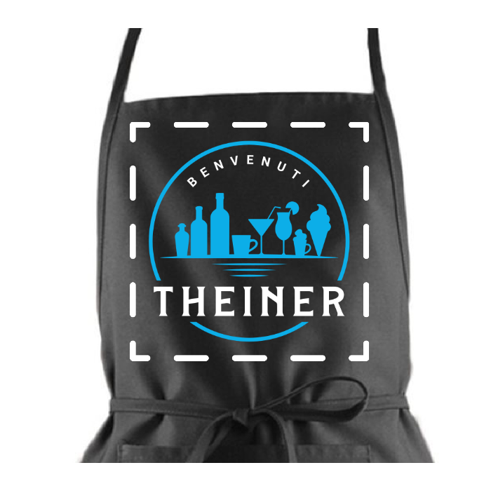 Grembiule da Cucina Personalizzabile con Foto e Scritta