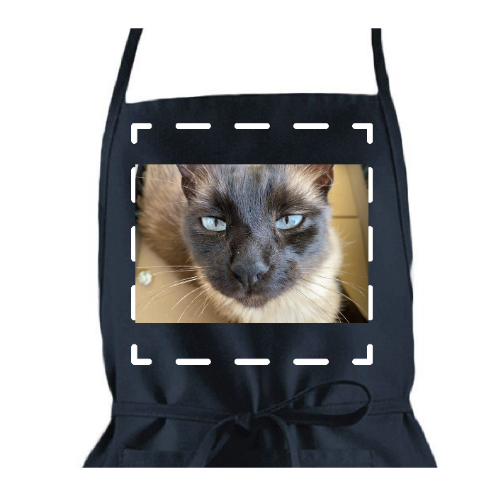 Grembiule da Cucina Personalizzabile con Foto e Scritta