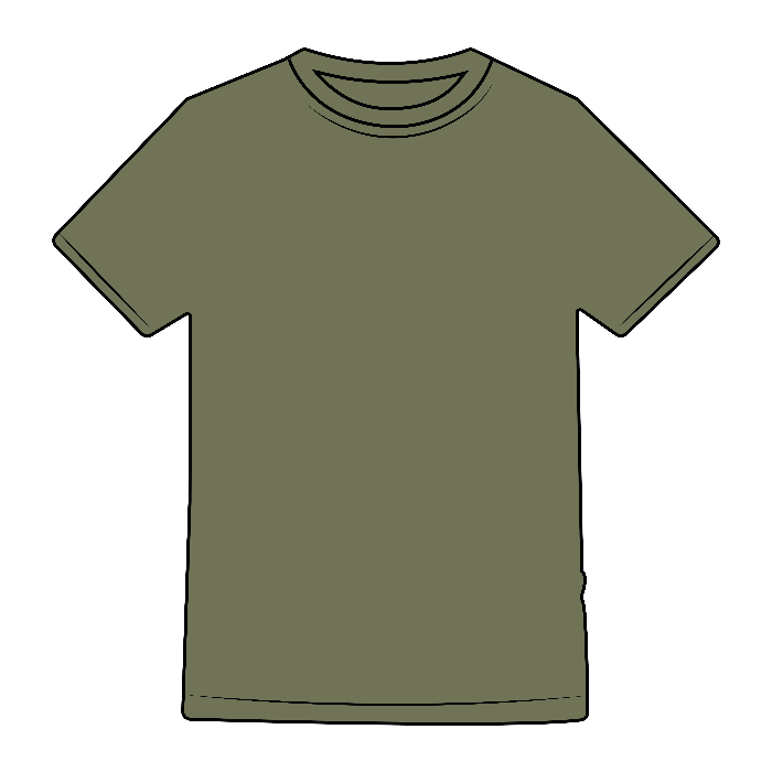 T-SHIRT ORIGINAL T - FRUIT OF THE LOOM