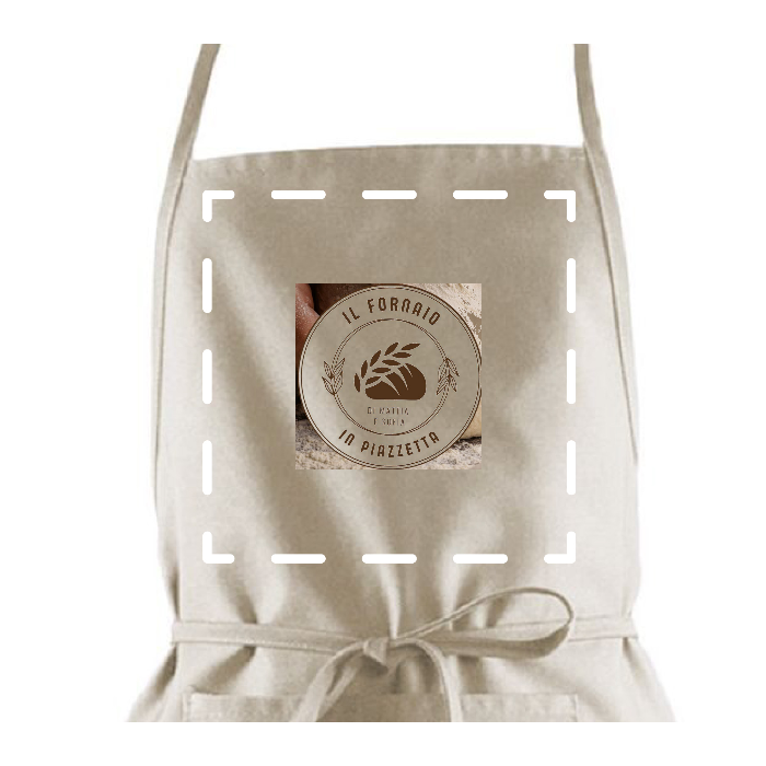 Grembiule da Cucina Personalizzabile con Foto e Scritta