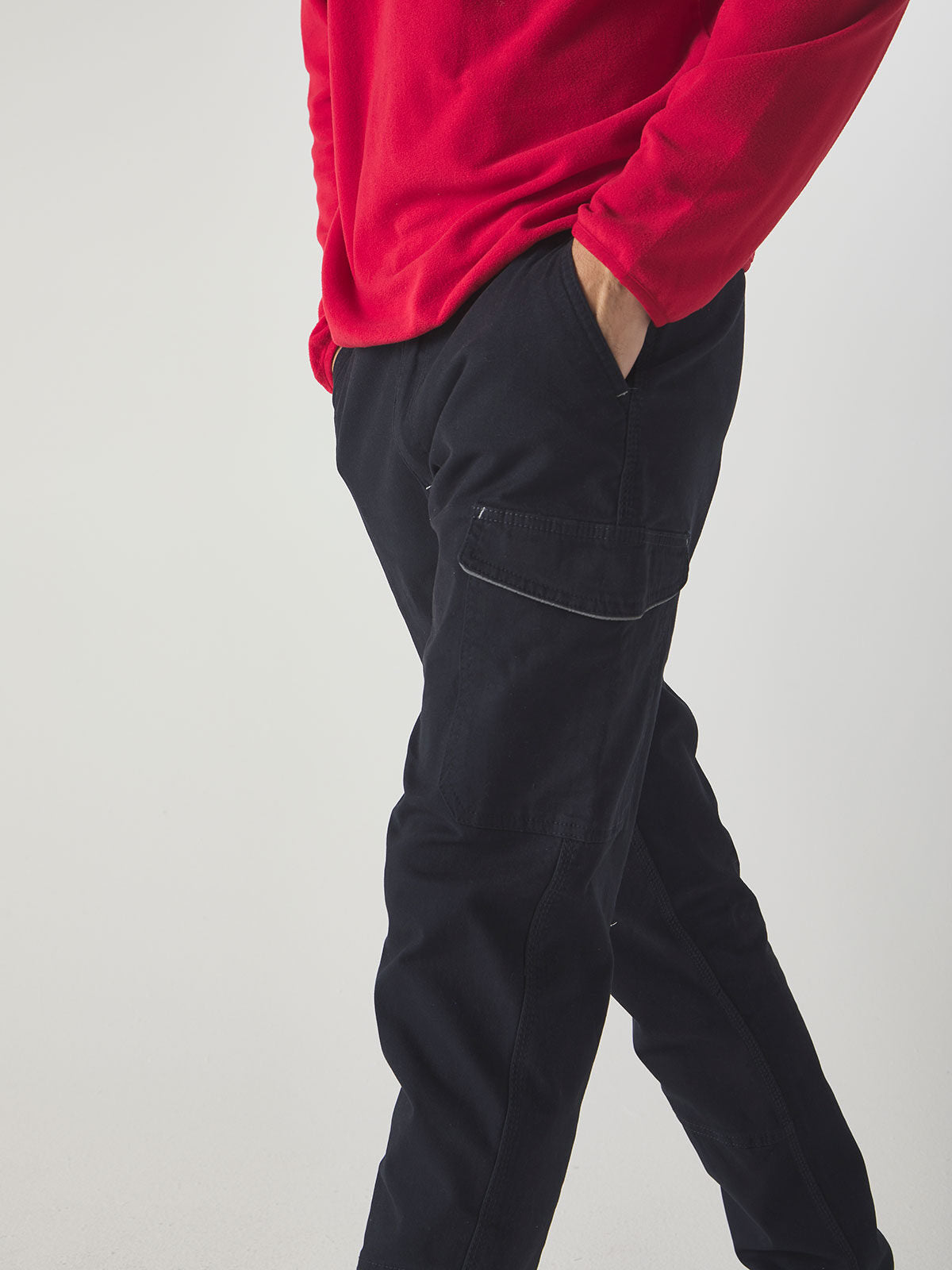 PANTALONE MULTITASCA ELASTICIZZATO POWER - BS fronte