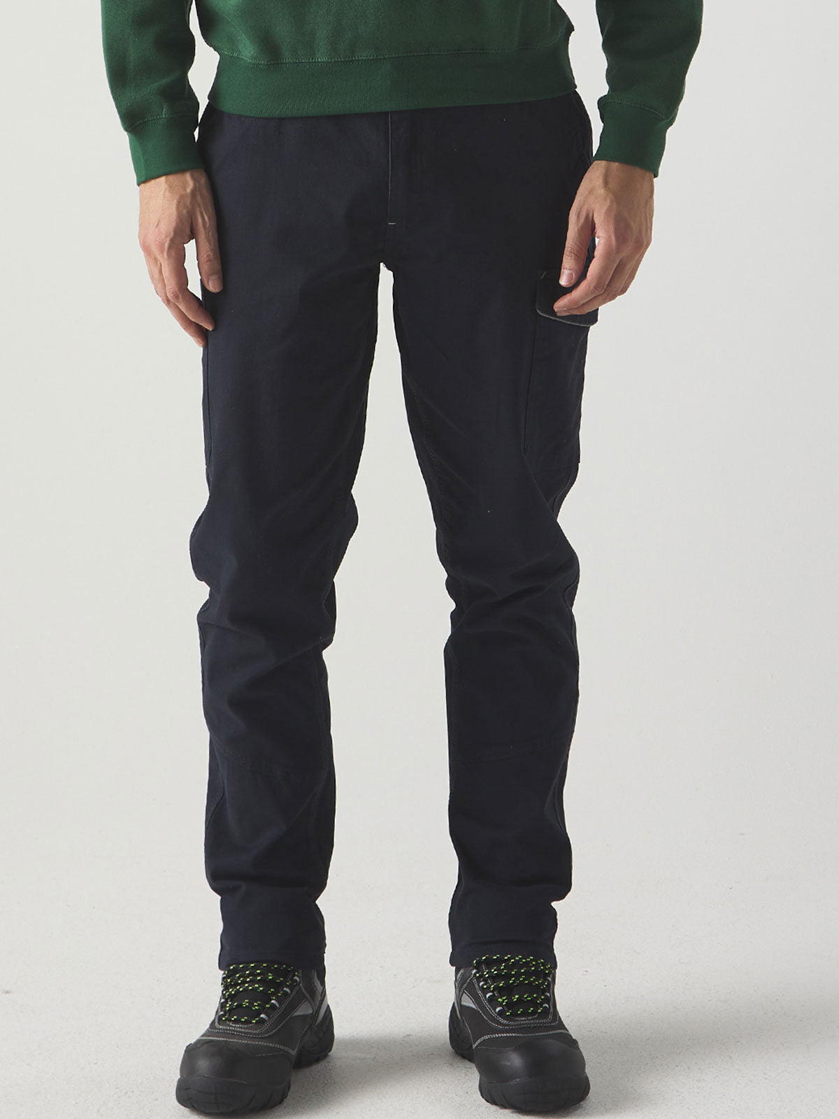 PANTALONE MULTITASCA ELASTICIZZATO HAMMER - BS fronte