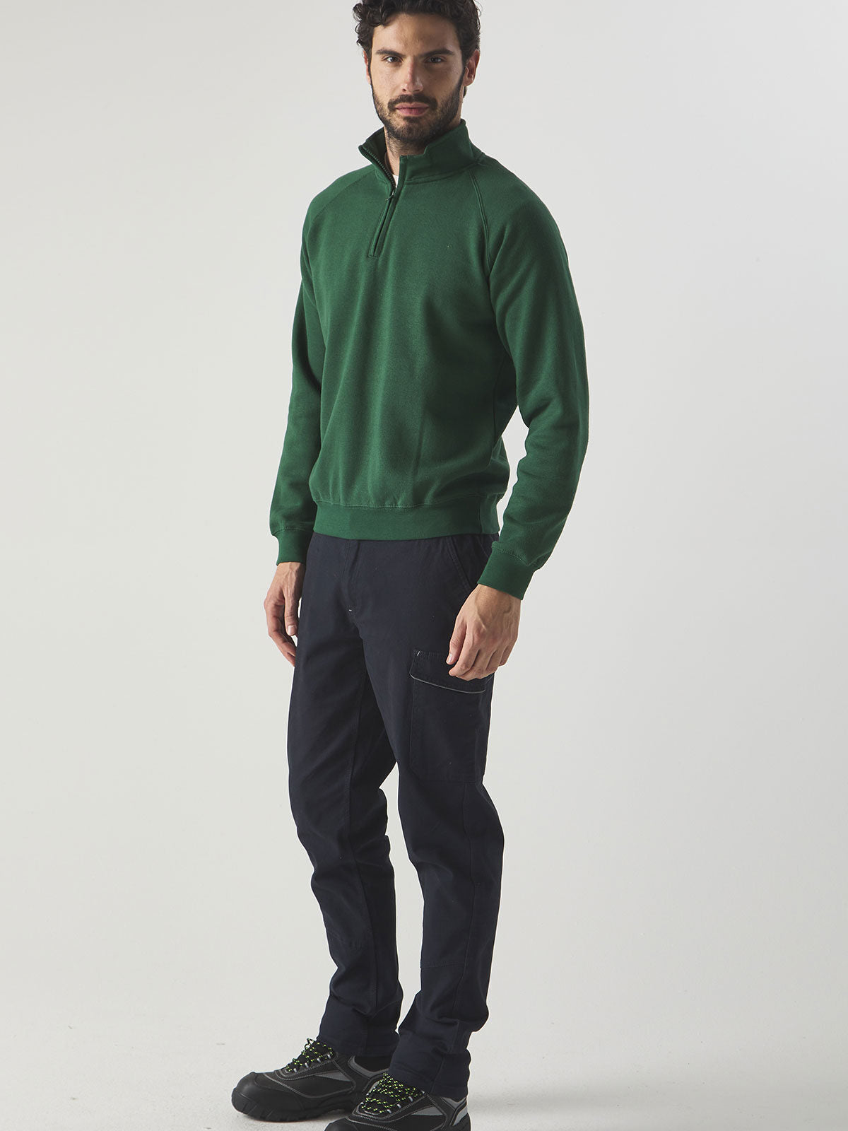 PANTALONE MULTITASCA ELASTICIZZATO HAMMER - BS laterale