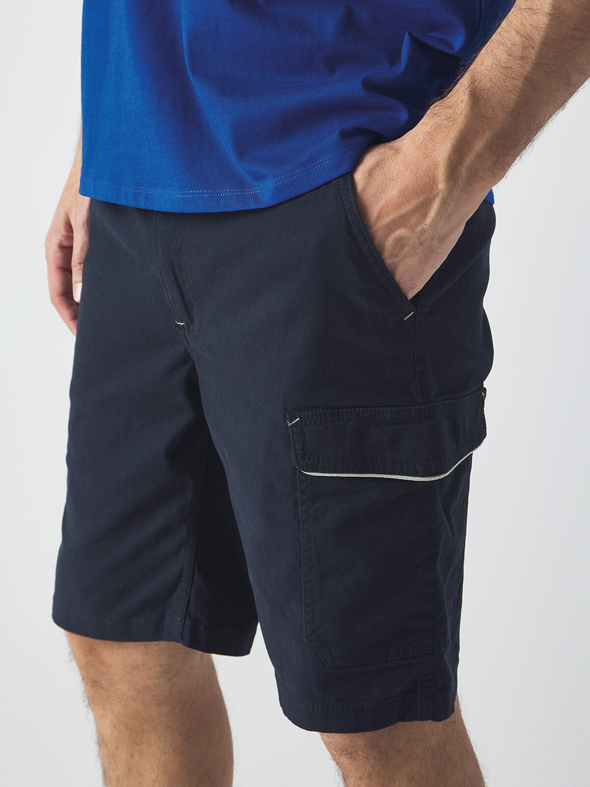 PANTALONCINO MULTITASCA ELASTICIZZATO POWER - BS fronte