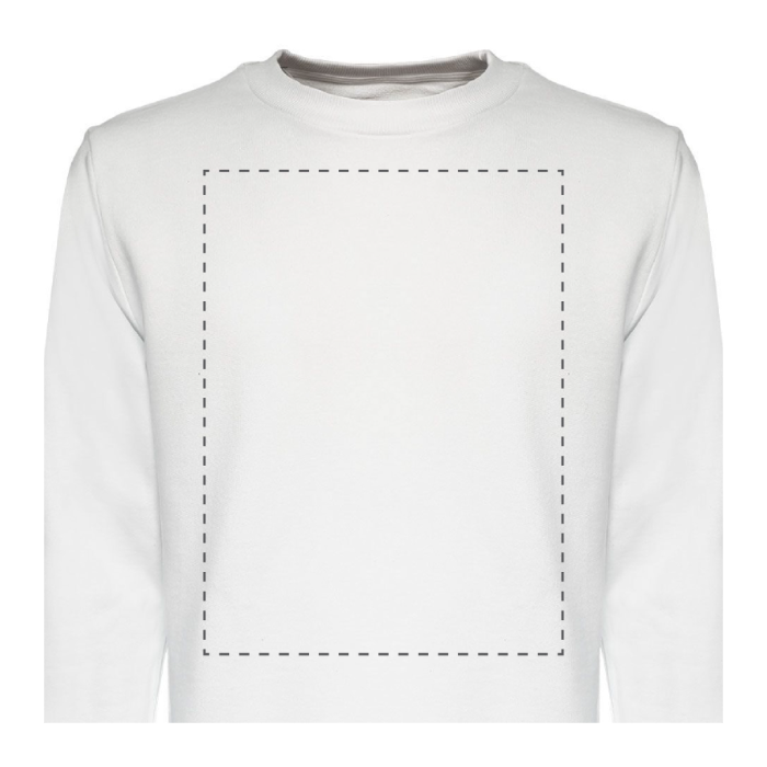 Felpa Girocollo in French Terry Personalizzabile F/R