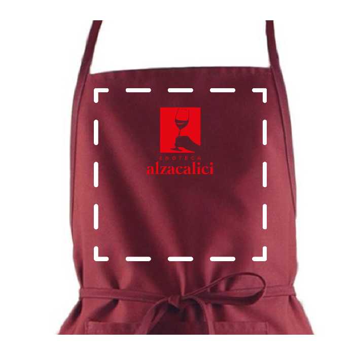 Grembiule da Cucina Personalizzabile con Foto e Scritta