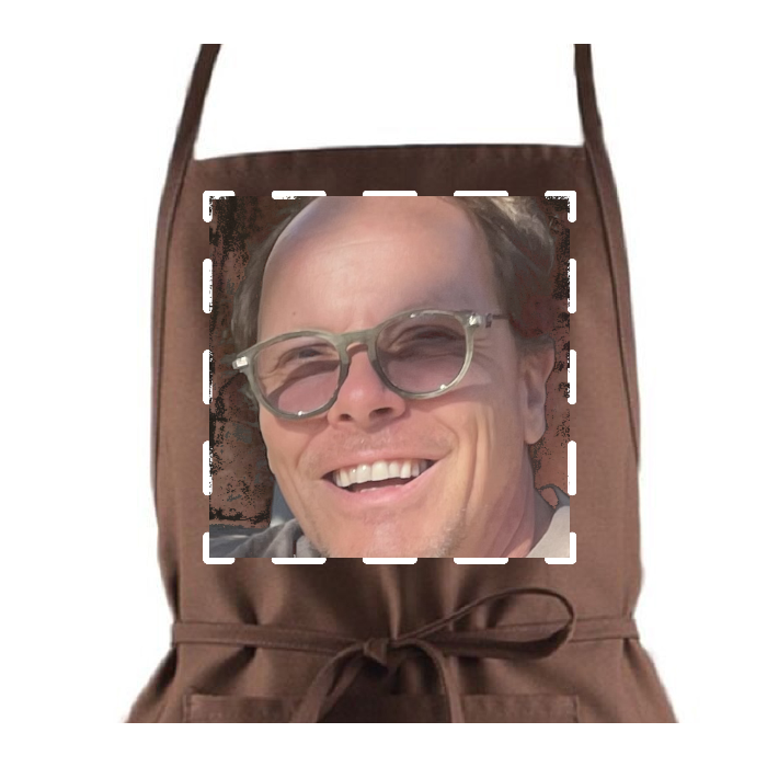 Grembiule da Cucina Personalizzabile con Foto e Scritta