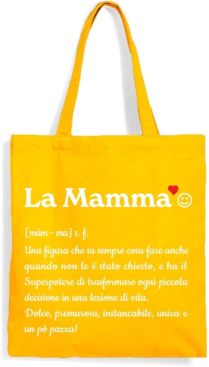 Shopper Definizione “La Mamma” – Idea regalo Festa della Mamma