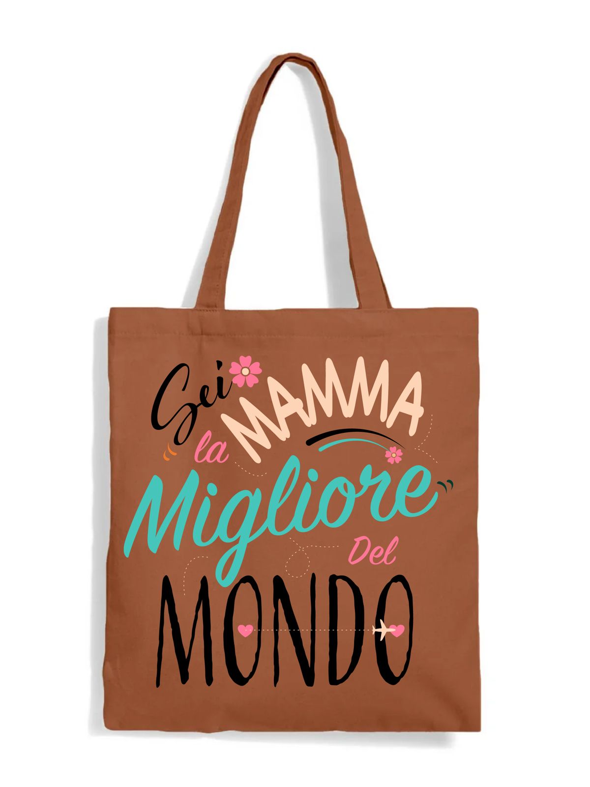 Shopper “Sei la mamma migliore del mondo” – Idea regalo Festa della Mamma