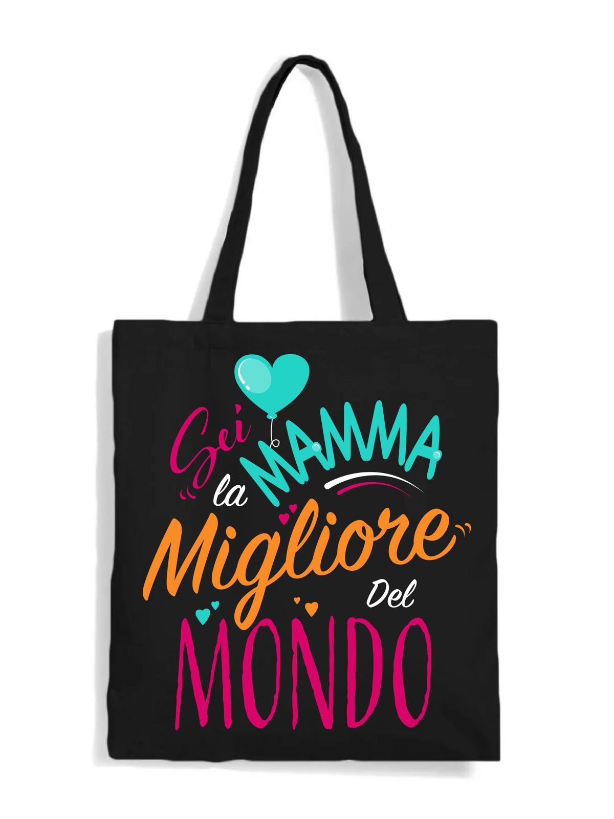 Shopper “Sei la mamma migliore del mondo” – Idea regalo Festa della Mamma