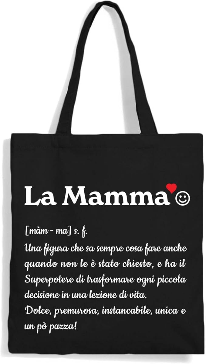 Shopper Definizione “La Mamma” – Idea regalo Festa della Mamma