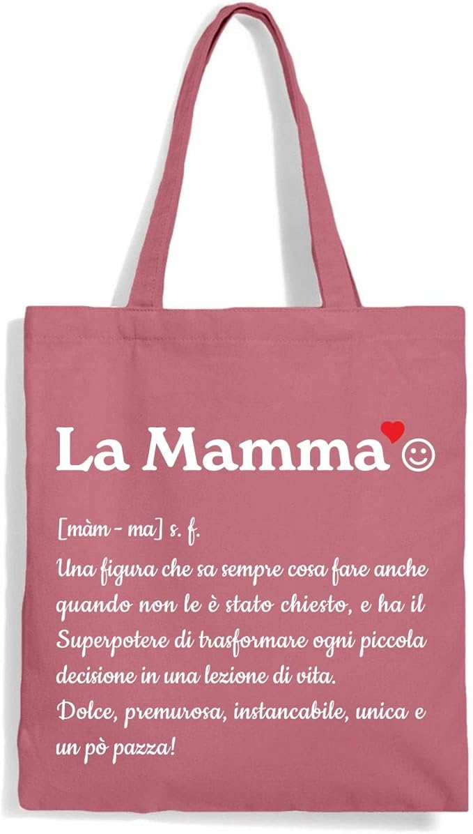 Shopper Definizione “La Mamma” – Idea regalo Festa della Mamma