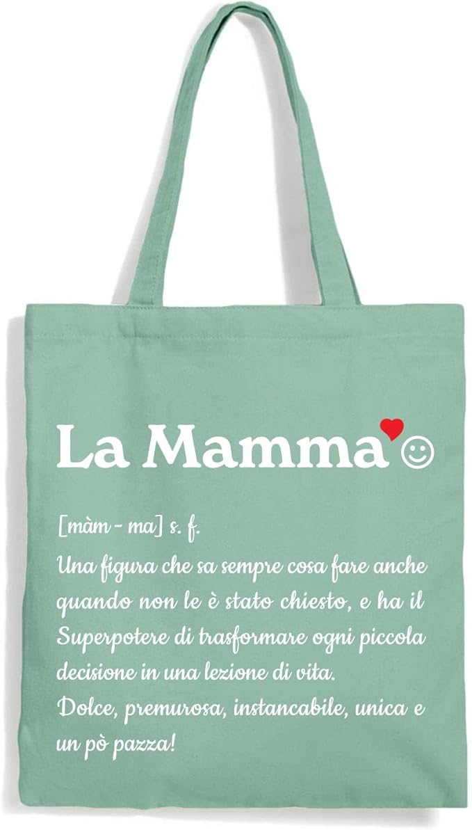 Shopper Definizione “La Mamma” – Idea regalo Festa della Mamma