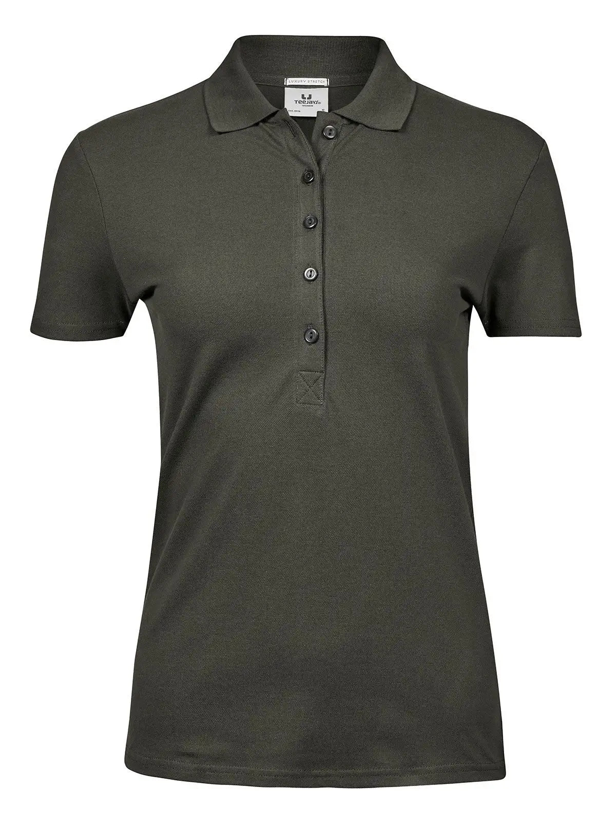 Ladiess Luxury Stretch Polo Donna | Tee Jays - Deep Green