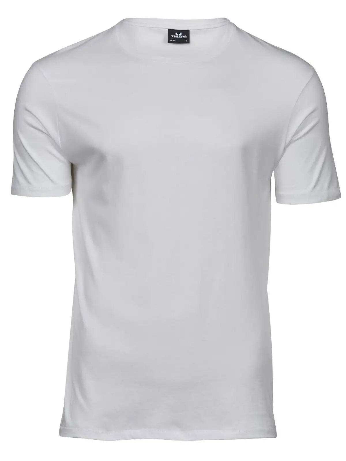 T-shirt Luxury Uomo in Cotone a Fibra Lunga - Bianco - Tee Jays