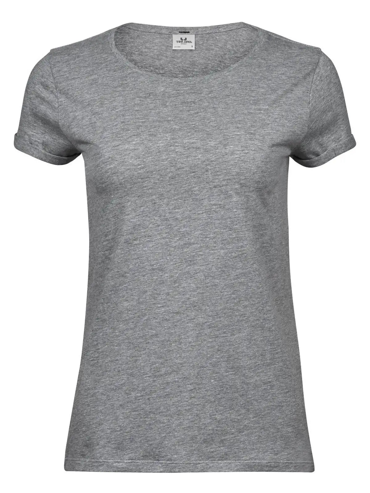 T-shirt Ladies Roll-Up Tee Donna | Tee Jays - Grigio
