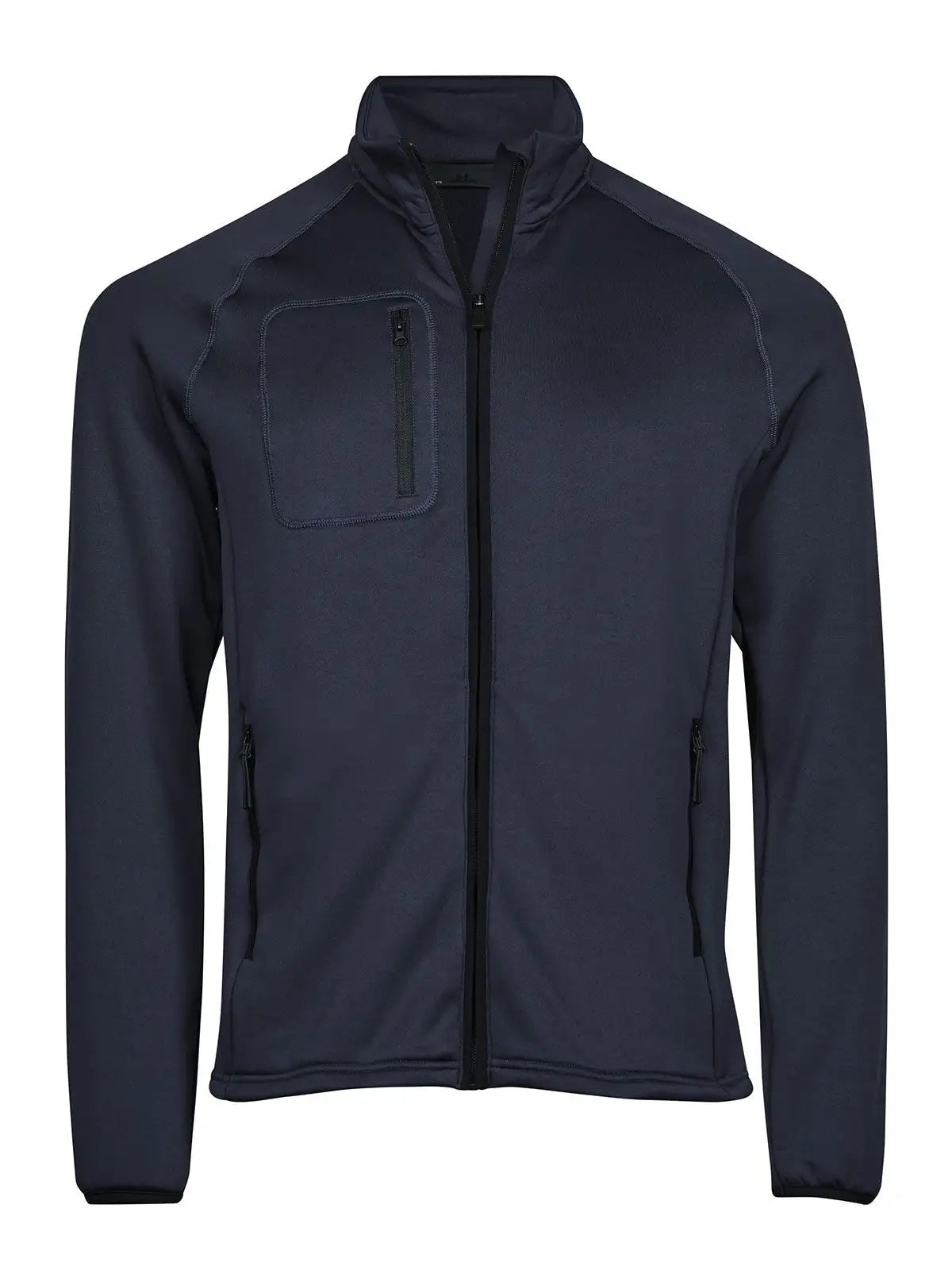Pile Stretch Uomo con Zip - Blu - Tee Jays