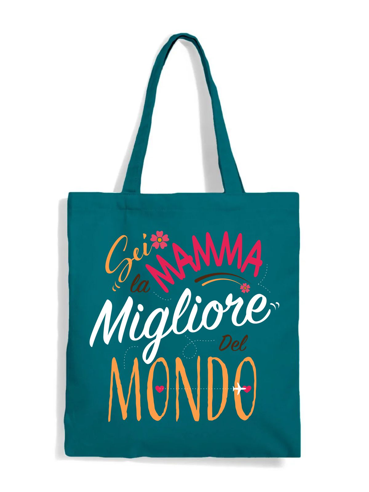 Shopper “Sei la mamma migliore del mondo” – Idea regalo Festa della Mamma