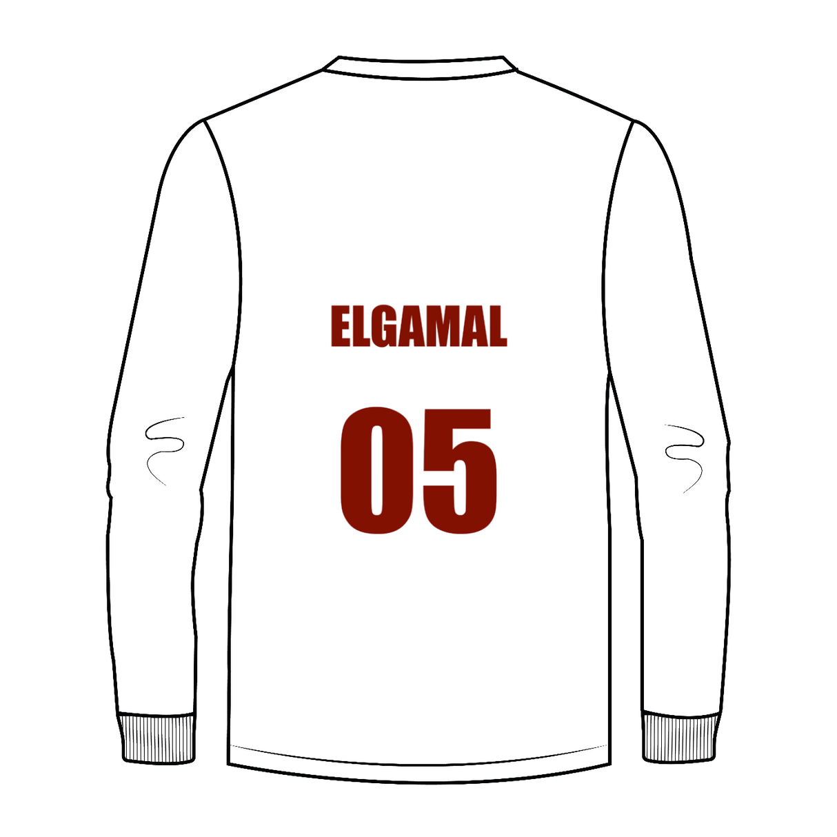 T-SHIRT ICONIC 150 LONG SLEEVE T - FRUIT OF THE LOOM