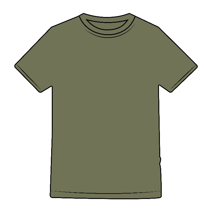 T-SHIRT ORIGINAL T - FRUIT OF THE LOOM