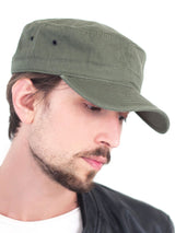 Cappello Army in Cotone Ripstop – Stile Militare Lavato | Atlantis