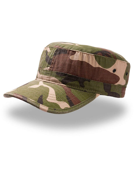 Cappello Army in Cotone Ripstop – Stile Militare Lavato | Atlantis