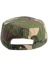 Cappello Army in Cotone Ripstop – Stile Militare Lavato | Atlantis
