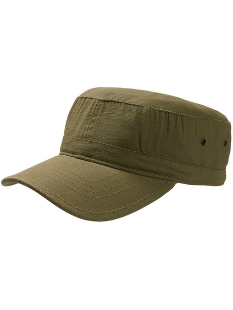 Cappello Army in Cotone Ripstop – Stile Militare Lavato | Atlantis