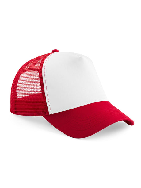 Cappello Snapback Trucker Bambino – 5 Pannelli in Cotone e Rete | Beechfield