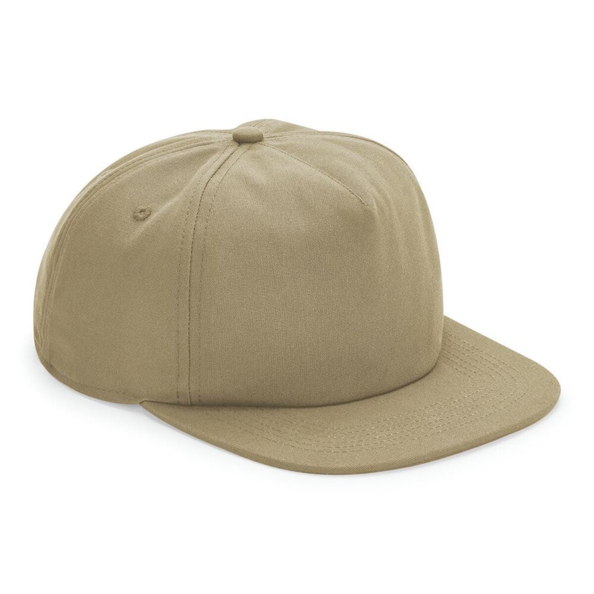 Cappellino 5 Pannelli in Cotone Organico – Unstructured Flat Visor | Beechfield