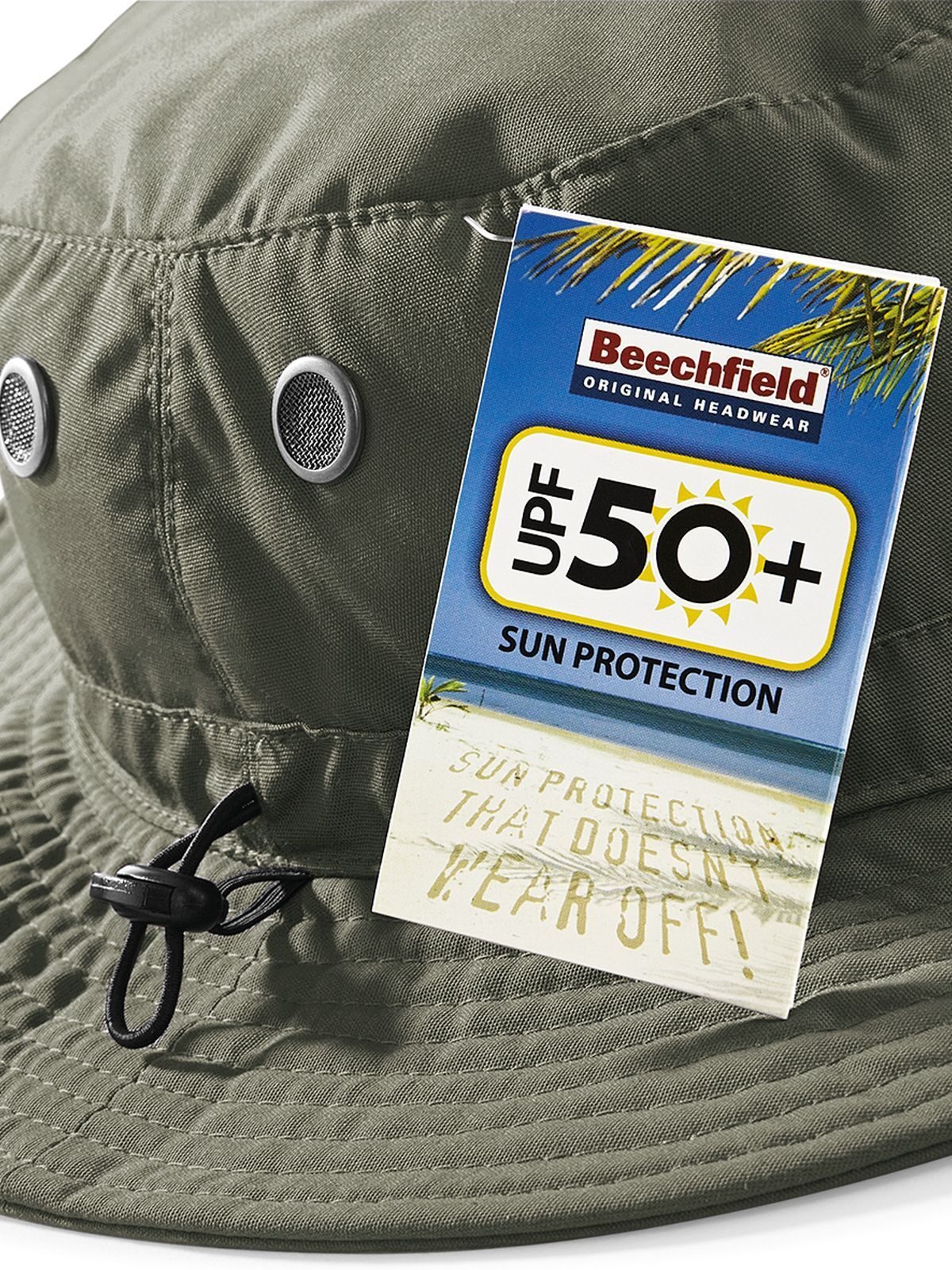 Cappello Bucket Cargo – Protezione Solare UPF50+ e Cordino Regolabile | Beechfield