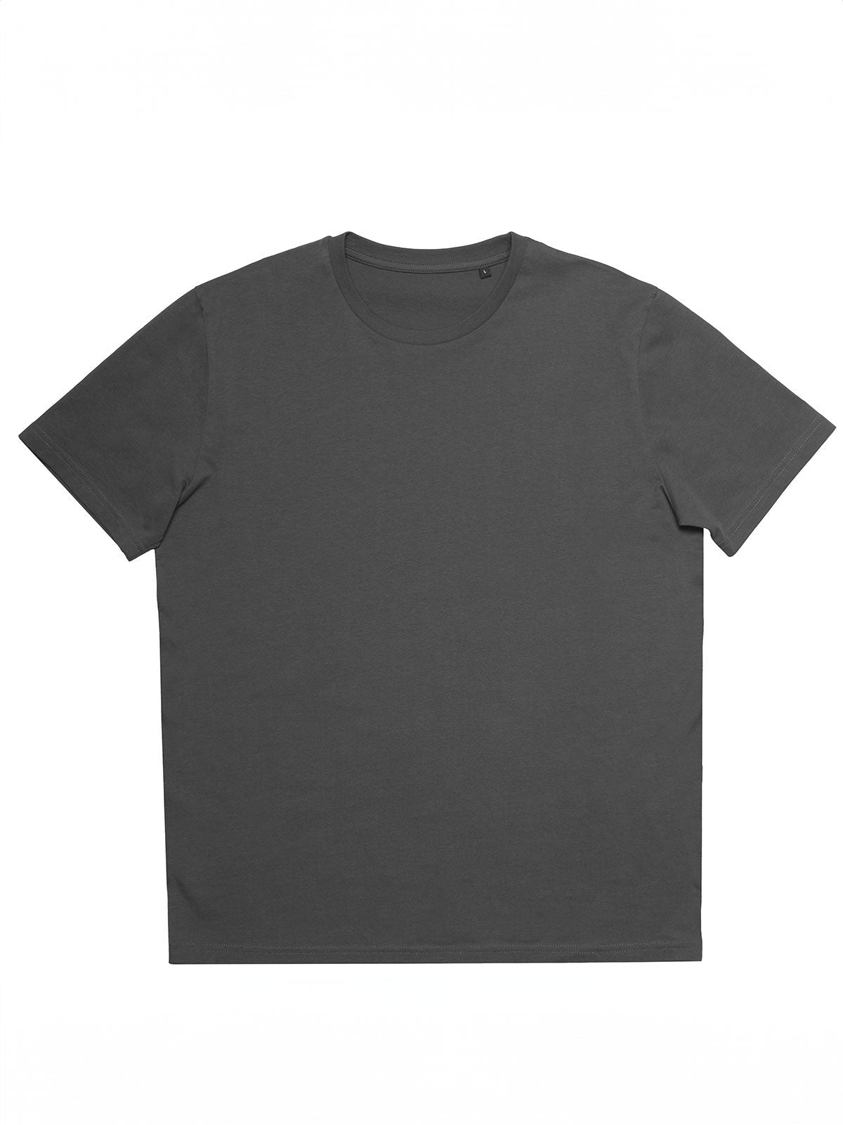 T-SHIRT UNISEX COTONE ORGANICO STRANGER - BSGrigio Melange Scuro