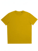 T-SHIRT UNISEX COTONE ORGANICO STRANGER - BSGiallo Mostarda
