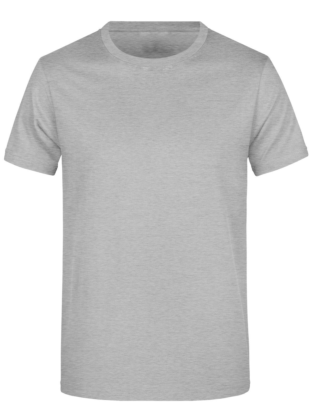 T-SHIRT MADE IN ITALY PARADISE - BSGrigio Melange
