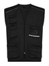 GILET MULTITASCHE UNISEX DA LAVORO CON INSERTI RIFLETTENTI – STEEL | BS
