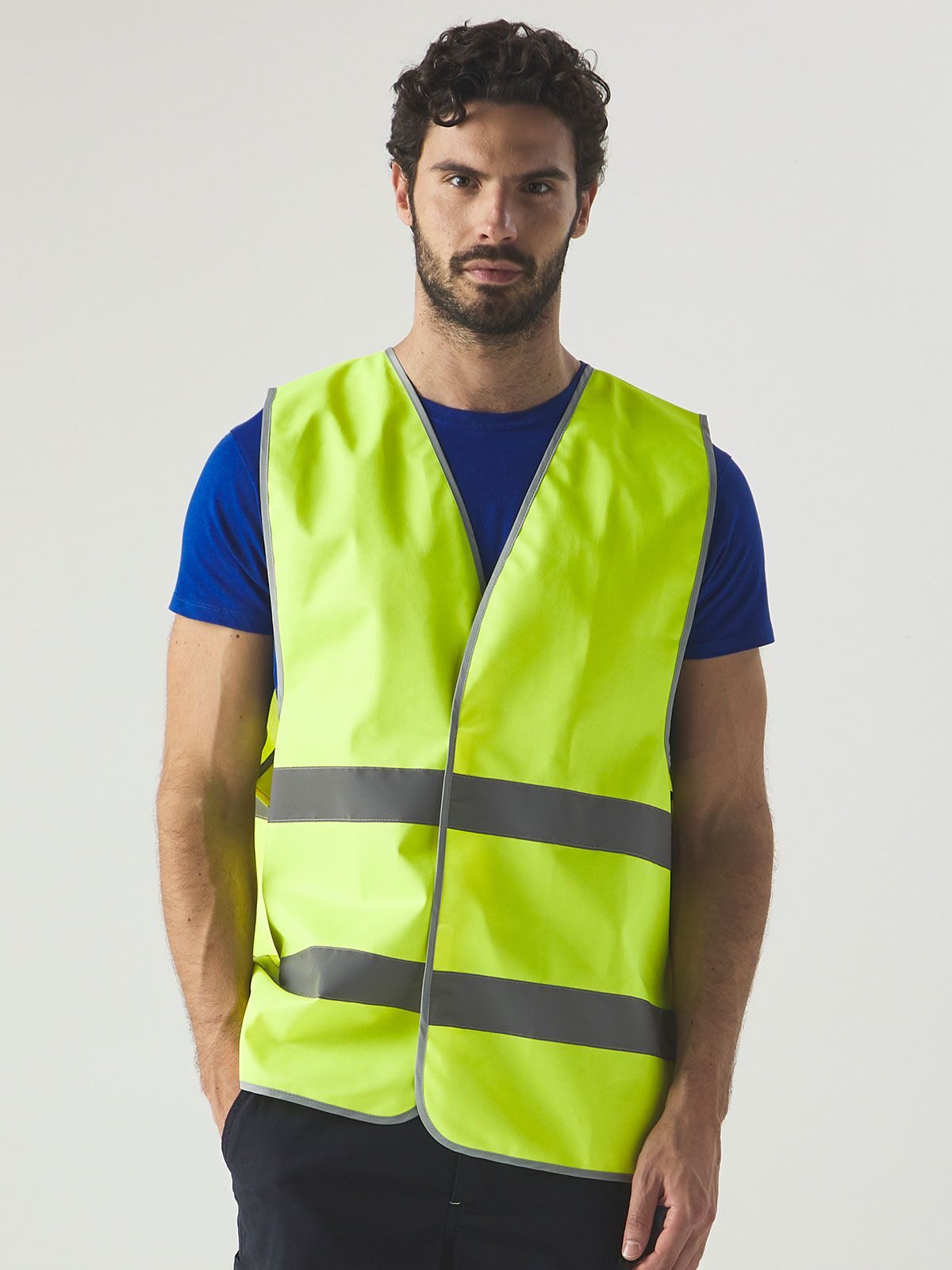 GILET ALTA VISIBILITÀ 100% POLIESTERE - BLINK BS