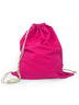 GYMSAC IN COTONE CON LACCI A CONTRASTO 100% COTONE - COTTON GYMSAC BS