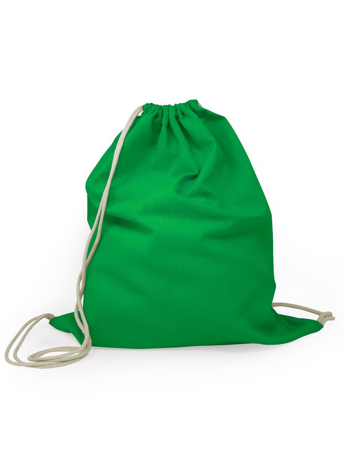 GYMSAC IN COTONE CON LACCI A CONTRASTO 100% COTONE - COTTON GYMSAC BS