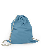 GYMSAC IN COTONE CON LACCI A CONTRASTO 100% COTONE - COTTON GYMSAC BS
