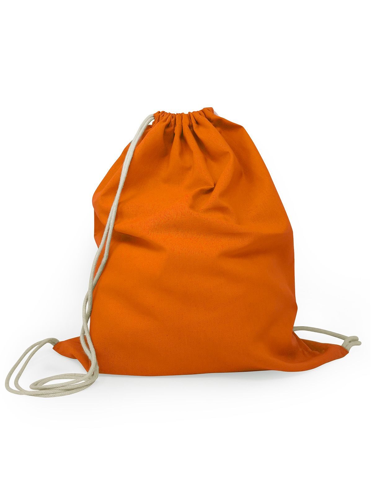 GYMSAC IN COTONE CON LACCI A CONTRASTO 100% COTONE - COTTON GYMSAC BS