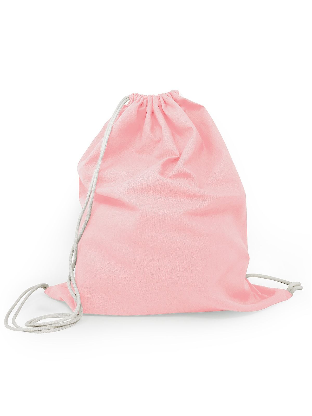 GYMSAC IN COTONE CON LACCI A CONTRASTO 100% COTONE - COTTON GYMSAC BS
