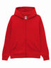 FELPA BERRY KIDS CON CAPPUCCIO E ZIP IN FRENCH TERRY - BS