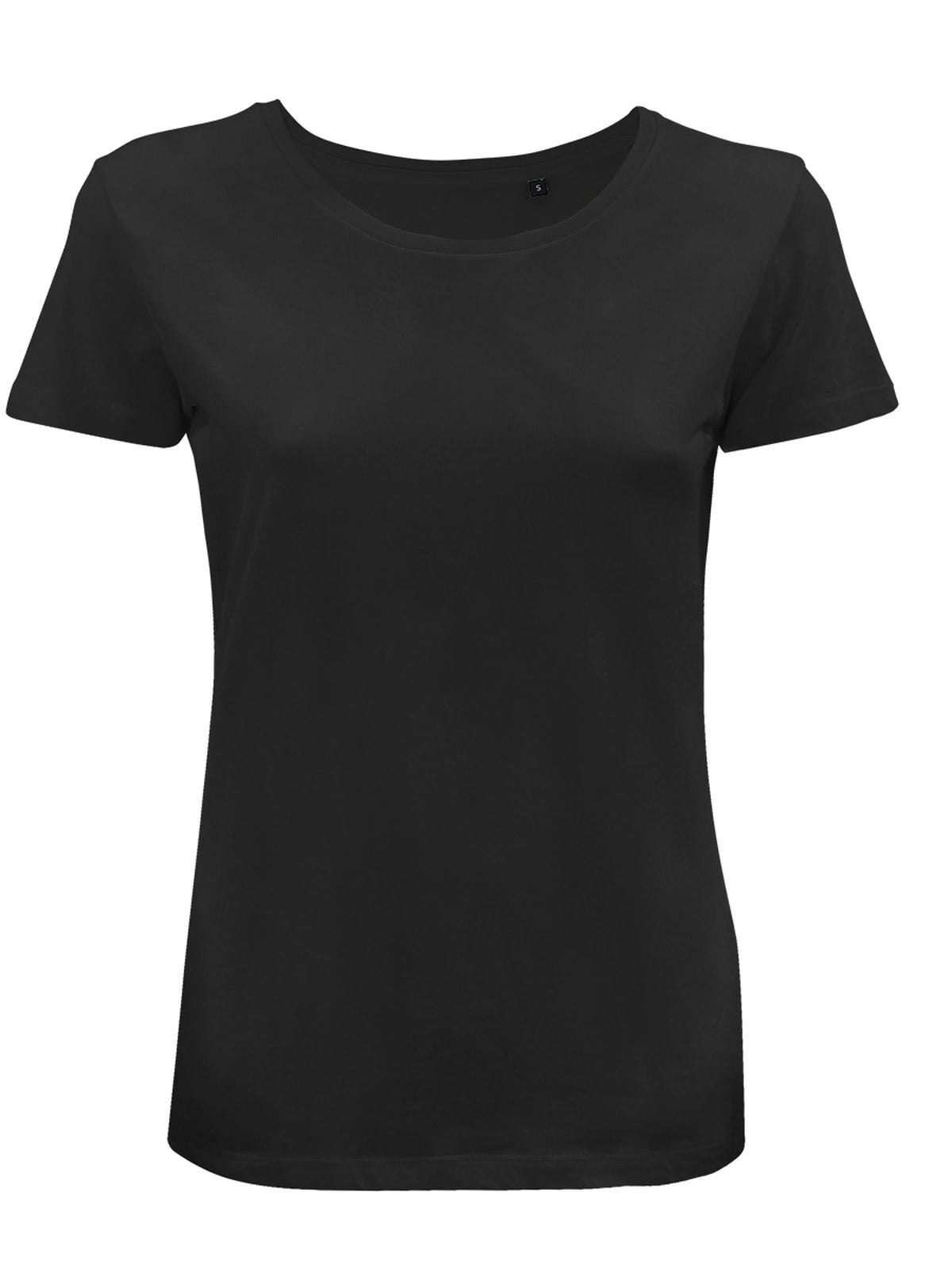 T-SHIRT COTONE ORGANICO MOON DONNA - BSNero