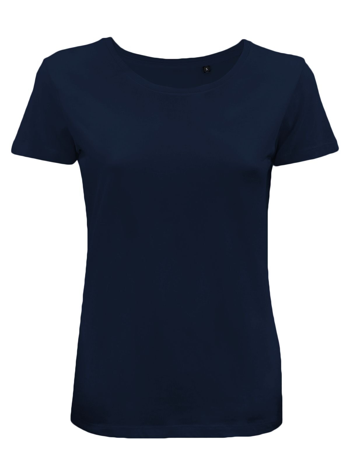 T-SHIRT COTONE ORGANICO MOON DONNA - BSBlu Navy
