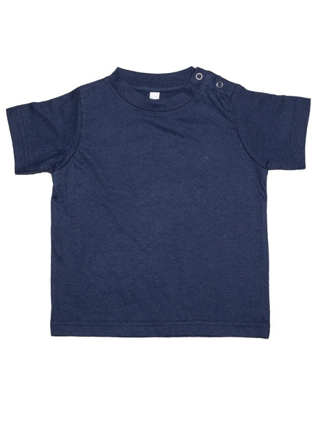 T-SHIRT NEONATO IN COTONE CON BOTTONI AUTOMATICI | THE COTTON FACTORY