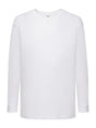 T-SHIRT KIDS VALUEWEIGHT LONG SLEEVE T - FRUIT OF THE LOOMBianco