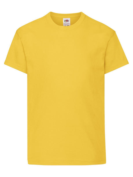 T-SHIRT KIDS ORIGINAL T - FRUIT OF THE LOOMGirasole