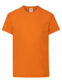 T-SHIRT KIDS ORIGINAL T - FRUIT OF THE LOOMArancione
